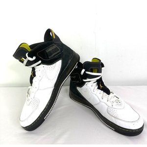 Nike Mens 13 Air Jordan Fusion 6 Blk/Wht Electro Lime Yellow 343064-103 VERIFIED